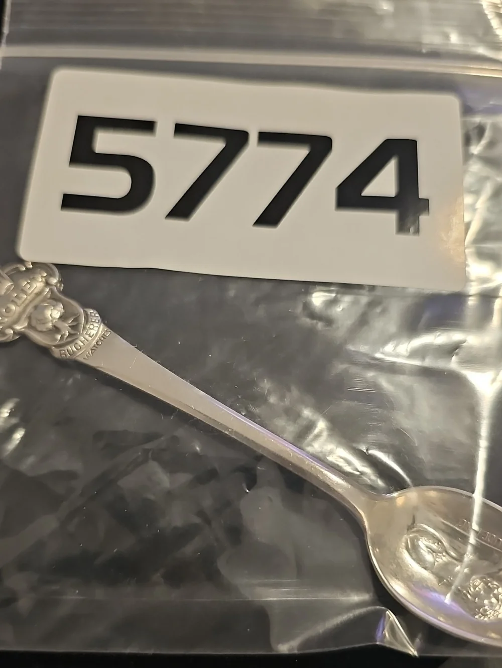Rolex‎ Bucherer Lucerne Souvenir Spoon Silver Tone Vintage Size OS OS Collector